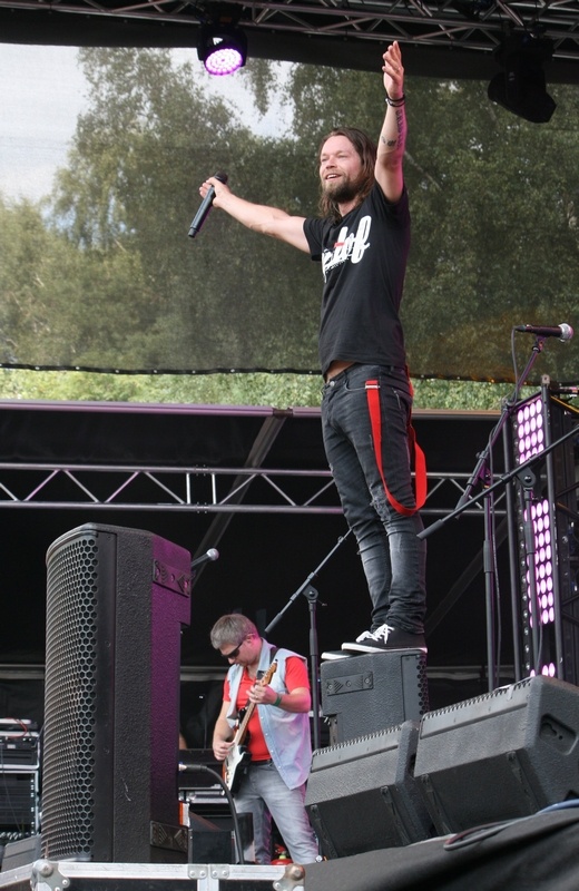 Vystoupení kapely Kryštof Vystoupení kapely Kryštof